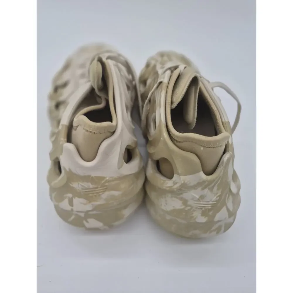 adidas Adifom Q Mens Beige Sneakers Casual Shoes Size 8 GW2217